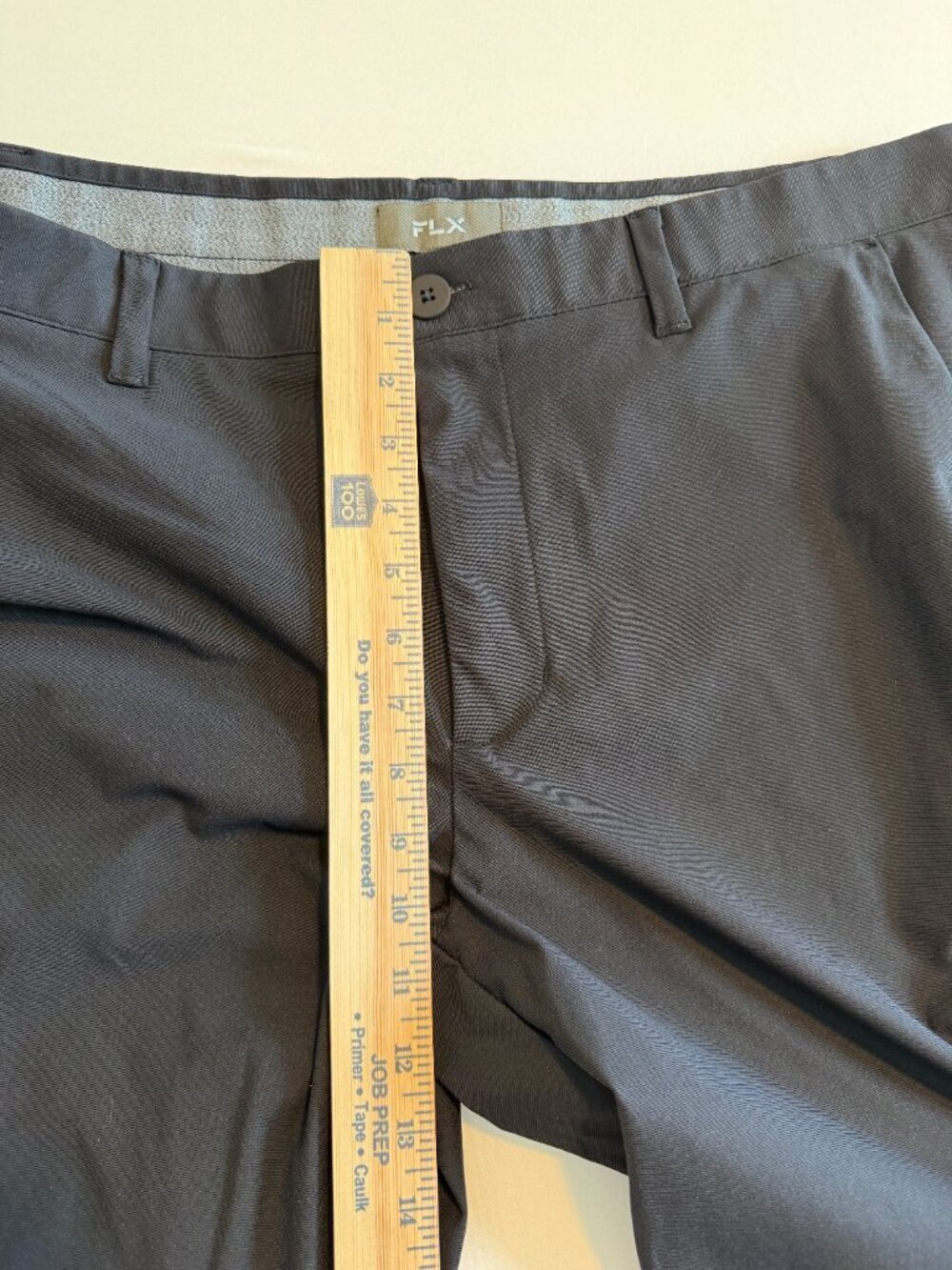 FLX Premium 5 Pocket Stretch Pants 38 x 32 Black - Picture 12 of 15
